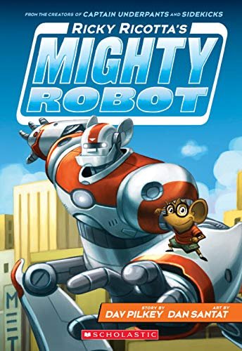 NEW ! Ricky Ricotta's Mighty Robot Books 1-9 Complete Series