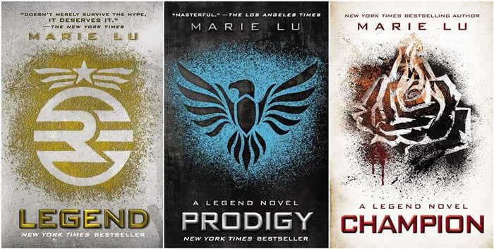 Legend Trilogy Series 3 Books Set - Legend, Prodigy, Champion (Hardcover Edition)