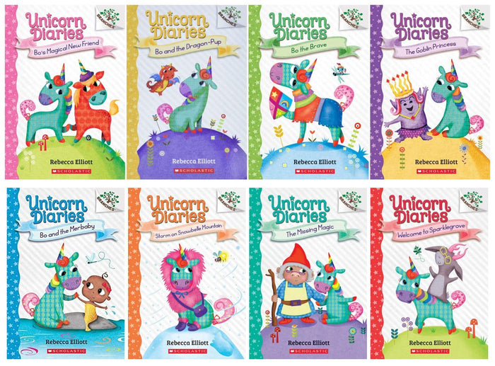 Unicorn Diaries Series 8 Books Set (Book #1 - #8)