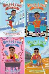 Miles Lewis 4 Books Set - King of the Ice, Whiz Kid, Matchmaker, Track Star