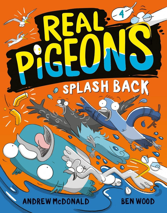 NEW! Real Pigeons Series 5 Books Hardcover Set