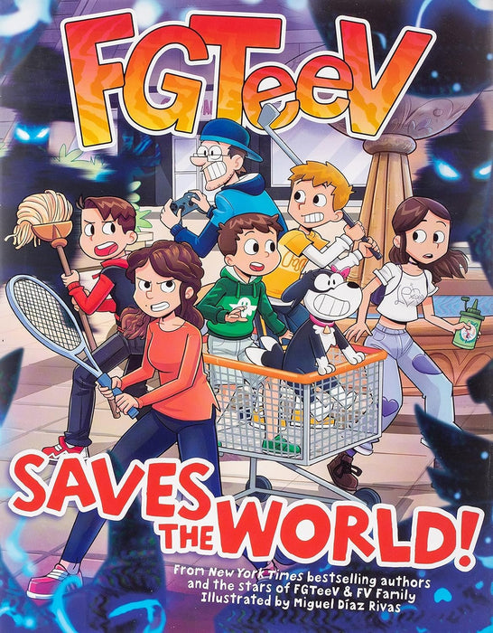 FGTeeV 3 Books Collection Set (FGTeeV Saves the World!, FGTeeV: Game Break!, FGTeeV Presents: Into the Game!)