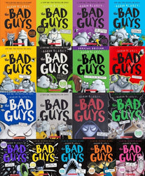 NEW! Bad Guys Series 17 Books Set (Book #1 - Book #17)