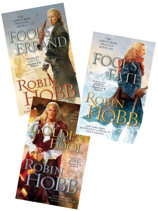 Complete Tawny Man Trilogy by Robin Hobb Books 1-3 in the Series (Set Includes: Fool’s Errand, Golden Fool,Fool’s Fate)