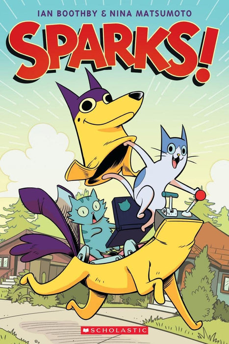 Sparks! A Graphic Novel Series 3 Books Set