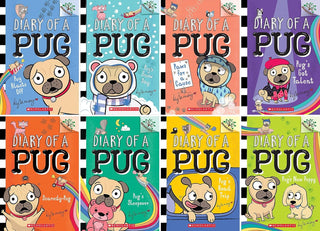 Diary of a Pug Series Set, Books 1-8