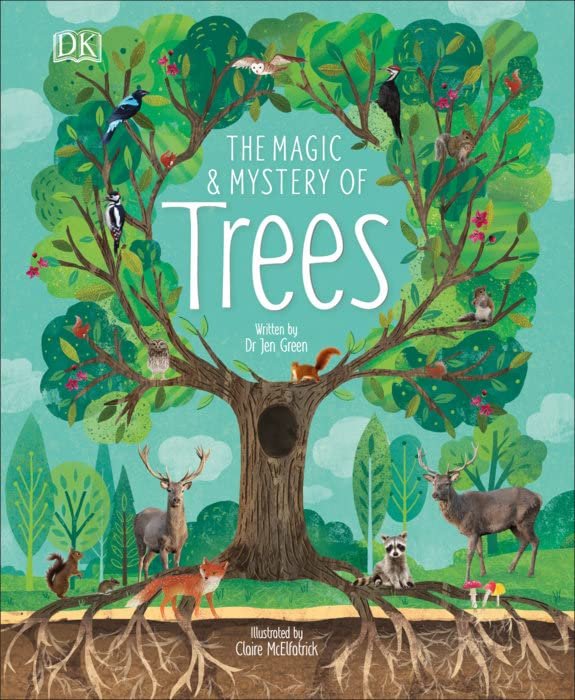 The Magic and Mystery of Nature Series 4 Books Set (Trees, Bugs, Oceans, Birds)