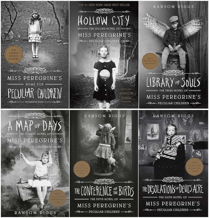 NEW SET! Miss Peregrine’s Home for Peculiar Children Complete Series (6 Books) - Hardcover Version