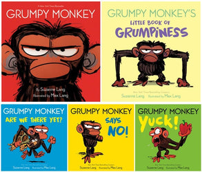 Grumpy Monkey Series 5 Books Set (Boardbook)