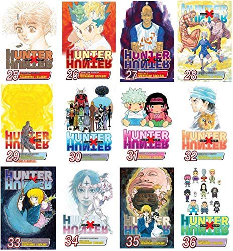 Hunter x Hunter Manga Set, Vol. 25-36