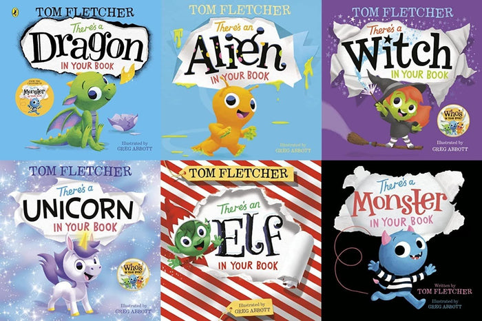 Who’s In Your Book? Series 6 Books Set (Board Book)