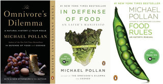 Michael Pollan Bestselling 3 Books Set - The Omnivore's Dilemma, In Defense of Food, Food Rule