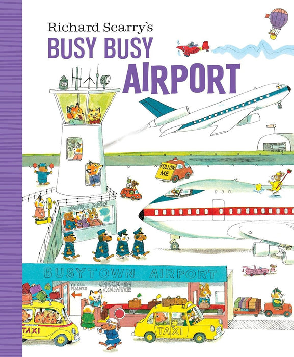 Richard Scarry’s BUSY BUSY Board Books Series 5 Books Set