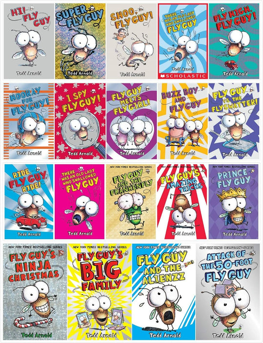 Fly Guy Series Complete Hardcover Collection (19 Books)