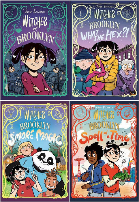 Witches of Brooklyn Series 4 Books Set (A Graphic Novel)