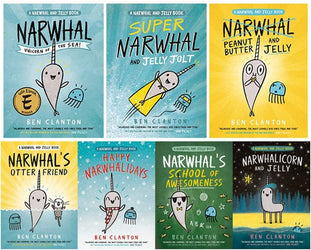 Narwhal and Jelly Series 7 Books Collection (Hardcover)