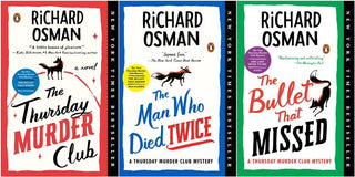 A Thursday Murder Club Mystery 3 Books Set - The Thursday Murder Club; The Man Who Died Twice; The Bullet That Missed (Paperback)