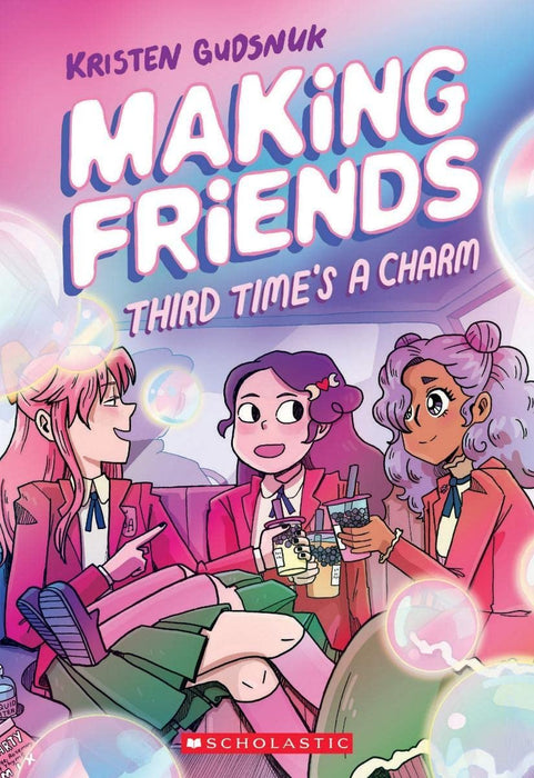 Making Friends Series 3 Books Set by Kristen Gudsnuk