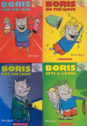 Boris Sees the Light, Boris for the Win, Boris Gets a Lizard and Boris on the Move - 4 Book Set by Andrew Joyner (2014-05-03)