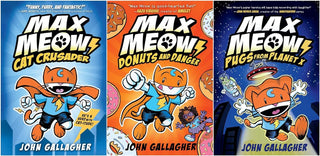 NEW SET! Max Meow Series 3 Books Set (Hardcover)