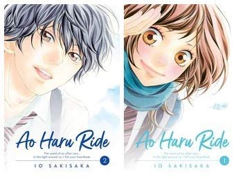 Ao Haru Ride Manga Set, Vol. 1-9