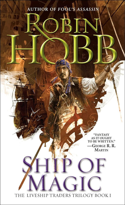 Robin Hobb Collection 6 Books Set The Tawny Man Trilogy + The Liveship Traders Trilogy (Mass Market Paperback )