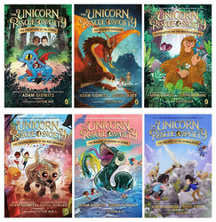 NEW! The Unicorn Rescue Society 6 Books Set (Book 1 - 6)