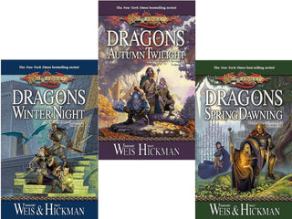 Vol. 1-3 of the Dragonlance Chronicles (Set Includes: Dragons of Autumn Twilight, Dragons of Winter Night and Dragons of Spring Dawning)