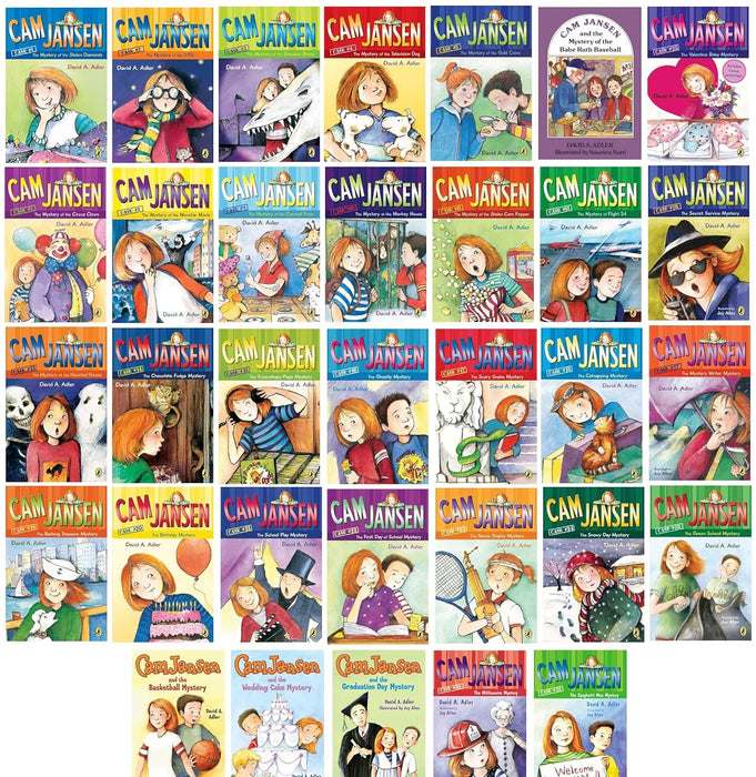 Cam Jansen 33 Book Collection Set : Includes Books 1-33 Titles Listed in Description