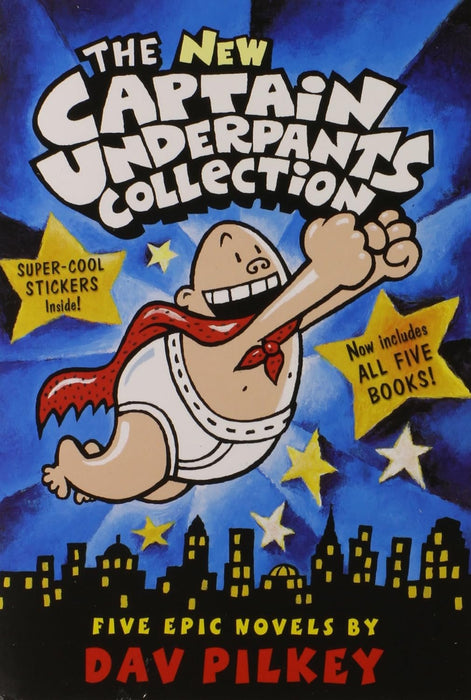 The New Captain Underpants Collection (Books 1-5)