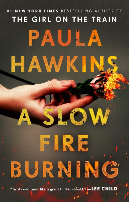 Paula Hawkins Bestselling 3 Books Set - The Girl on the Train, Into the Water, A Slow Fire Burning