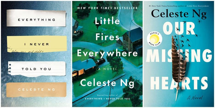 Celeste Ng Bestselling 3 Books Collection - Everything I Never Told You, Little Fires Everywhere, Our Missing Hearts (Hardcover Edition)