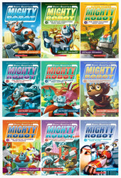 NEW ! Ricky Ricotta's Mighty Robot Books 1-9 Complete Series