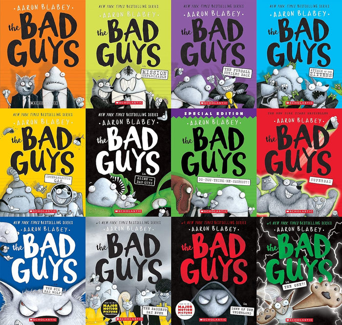 Bad Guys Book Series 1-12