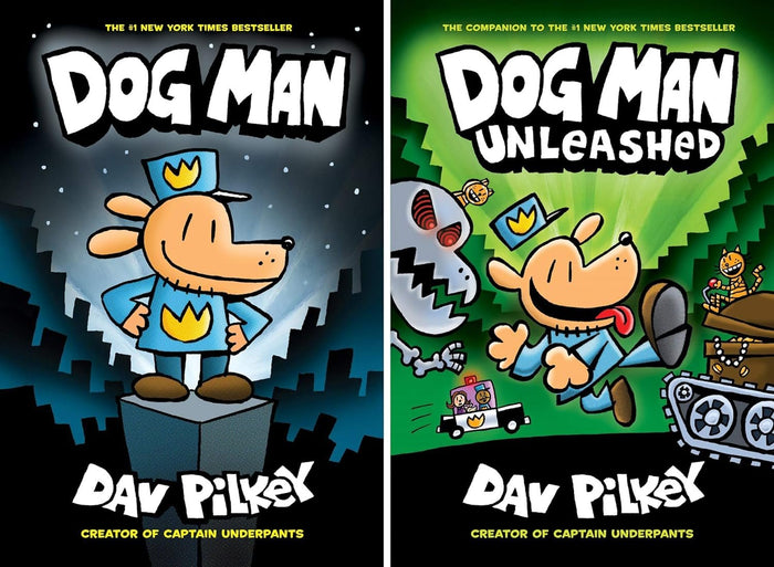 Dog Man Books Series Set 1-10