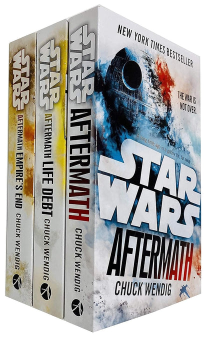 Star Wars Thrawn Series & Aftermath Trilogy 6 Books Collection Set by Timothy Zahn, Chuck Wendig (Thrawn, Alliances, Treason, Aftermath, Life Debt, Empires End)