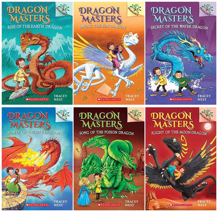 NEW SET! Dragon Masters Series SET I (Book 1 - Book 6)