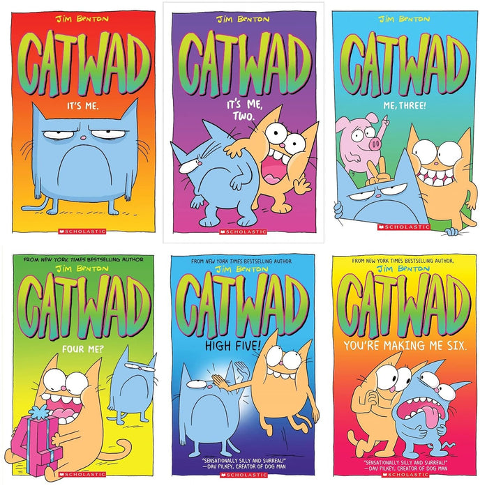 Catwad Series 6 Books Set