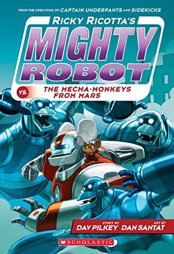 NEW ! Ricky Ricotta's Mighty Robot Books 1-9 Complete Series