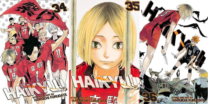 Haikyu!! Furudate Collection 10 books set Haruichi Vol 31-40 by Haruichi Furudate