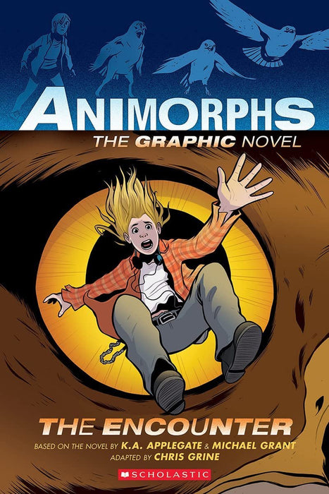 Animorphs Graphic Novel 4 Books Set - The Invasion, The Visitor, The Encounter, The Message