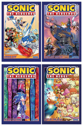 Sonic The Hedgehog Series Collection II 4 Books Set (Vol. 5 - Vol. 8)