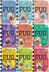 DIARY OF A PUG Collection 9 Books Set