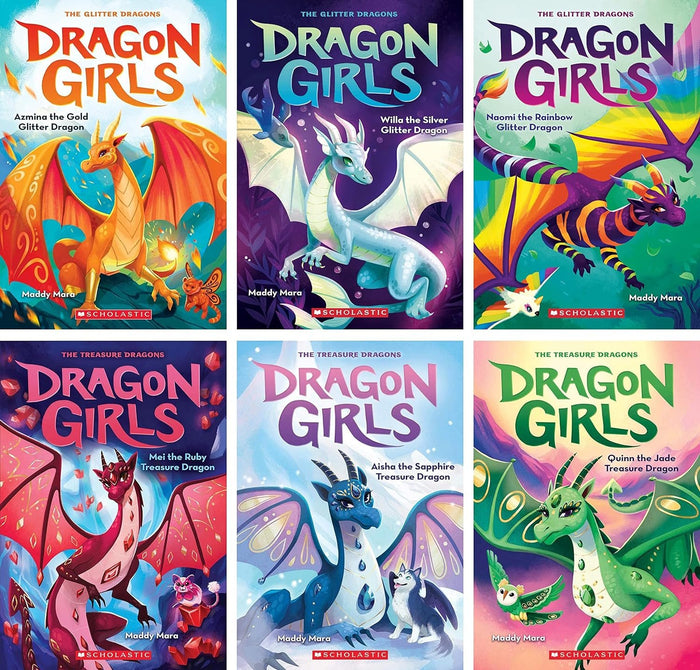 Dragon Girls Series Books #1-6