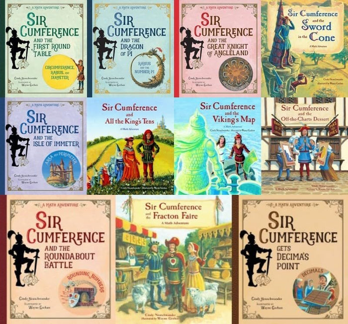 Sir Cumference Series 11 Books Set (Book #1 - Book #11)