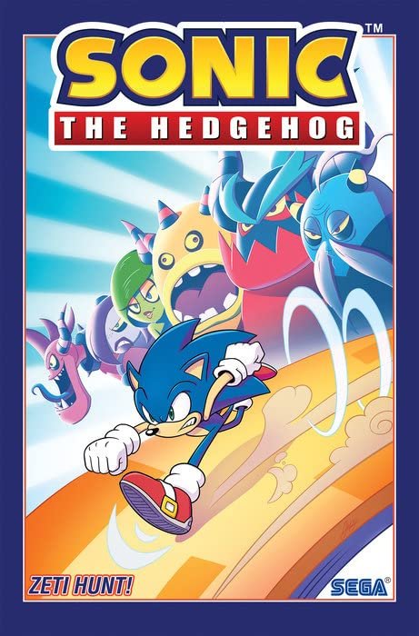 Sonic The Hedgehog Collection III 4 Books Set (Vol. 9 - Vol. 12)