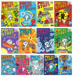 NEW! Press Start! Series 13 Books Set (#1 - #13) by Thomas Flintham