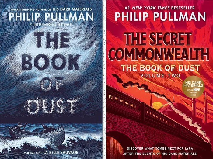 The Book of Dust Series 2 Books Set: La Belle Sauvage & The Secret Commonwealth