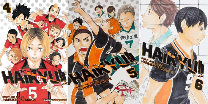 Haikyu!! Furudate Collection 10 books set Haruichi Vol 1-10 by Haruichi Furudate