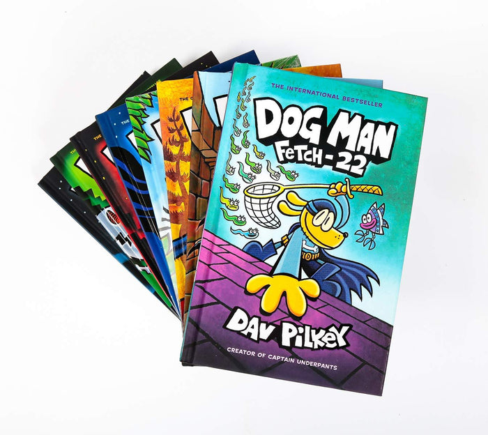 Dog Man Books Series 1-8